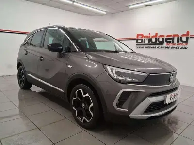Used Vauxhall Crossland Ultimate 110 HP (80 kW) 2021 Grey SUV