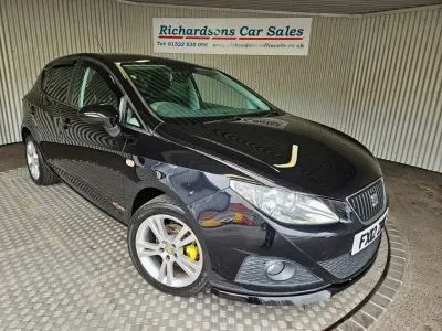 Używany Seat Ibiza Copa 85 KM (62 kW) 2012 Czarny Hatchback