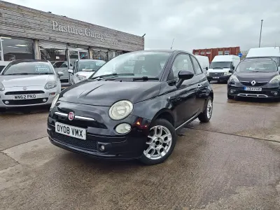Used Fiat 500 Sport 69 HP (50 kW) 2008 Black Hatchback