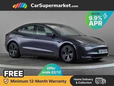 Grey Used 2021 Tesla Model 3 Long Range AWD Sedan | £18,697 (Fair price)
