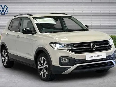 Used VW T-Cross Black Edition 110 HP (80 kW) 2022 Grey SUV