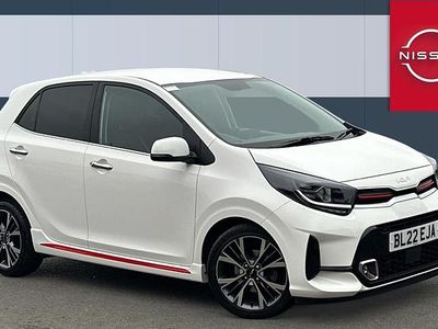 Used Kia Picanto GT-Line S 99 HP (72 kW) 2022 White Hatchback