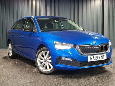 Used Skoda Scala SE 150 HP (110 kW) 2019 Blue Hatchback