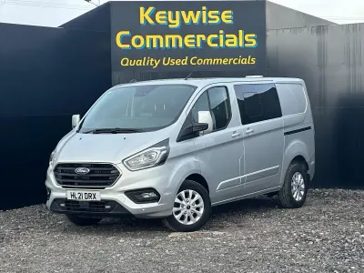 Used Ford Transit Custom Limited 130 HP (95 kW) 2021 Silver Van