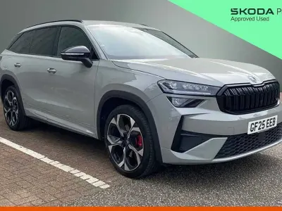 Used Skoda Kodiaq vRS 195 HP (143 kW) 2025 Meteor grey SUV