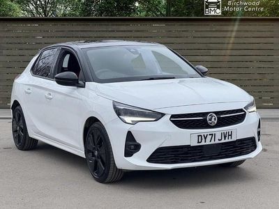 Used Vauxhall Corsa-e SRi 100 kW (136 HP) 2021 White Hatchback