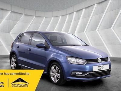 Used VW Polo Match 2016 Blue Hatchback