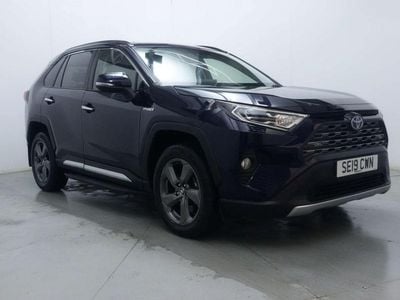 Used Toyota RAV4 Hybrid 222 HP (163 kW) 2019 Blue SUV