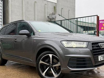Used Audi Q7 Black Edition 272 HP (200 kW) 2018 Grey SUV