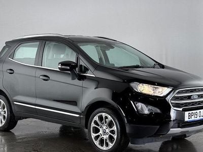 Black Used 2019 Ford Ecosport Titanium SUV | £12,000 (Fair price)