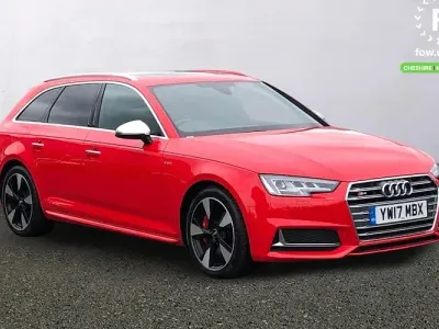 Used Audi S4 354 HP (260 kW) 2017 Red Estate