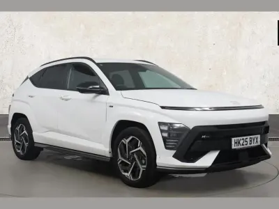 New Hyundai Kona N Line 127 HP (93 kW) 2025 White SUV