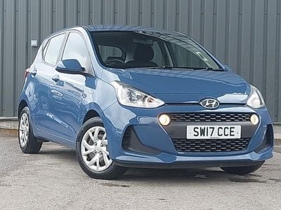 Used Hyundai i10 SE 66 HP (48 kW) 2017 Blue Hatchback