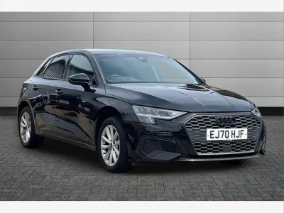 Used Audi A3 Advanced 110 HP (80 kW) 2020 Black Sedan