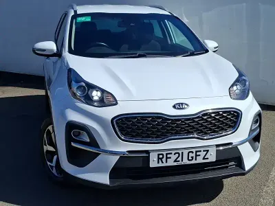 Used Kia Sportage 134 HP (98 kW) 2021 White SUV