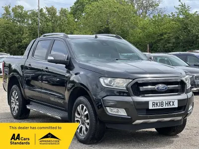Used Ford Ranger Wildtrack 200 HP (147 kW) 2018 Black Pickup