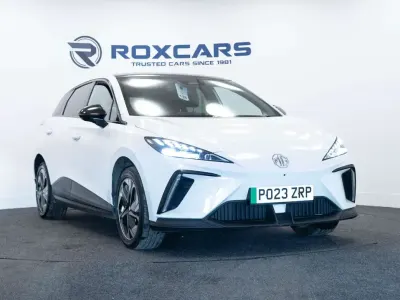 Used MG MG4 EV Trophy 319 kW (435 HP) 2023 White Hatchback