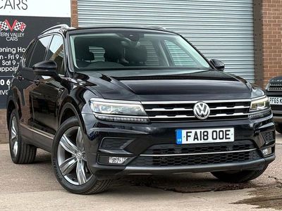 Used VW Tiguan Allspace SEL 150 HP (110 kW) 2018 Black SUV
