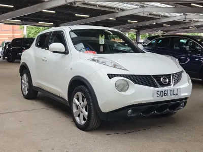 Used Nissan Juke Acenta 110 HP (80 kW) 2011 White SUV