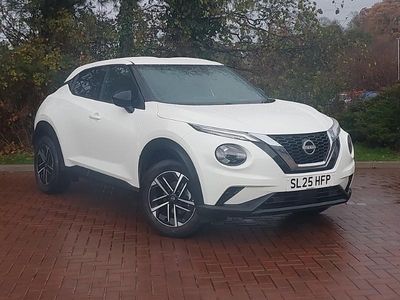 White Used 2025 Nissan Juke N-Connecta SUV | £19,998 (Expensive)