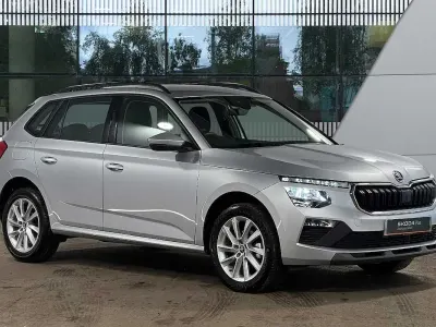 Used Skoda Kamiq SE 85 HP (62 kW) 2025 Brilliant silver metallic SUV