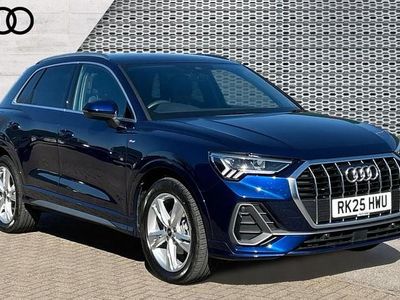 Used Audi Q3 S-Line 150 HP (110 kW) 2025 Blue SUV