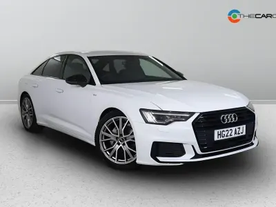 Usado Audi A6 Black Edition 2022 Blanco Berlina
