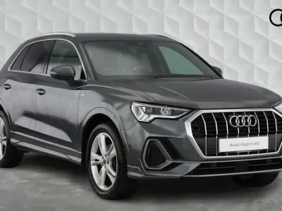 Used Audi Q3 S-Line 150 HP (110 kW) 2022 Daytona grey SUV