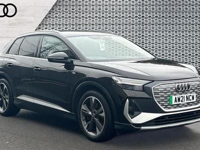 Black Used 2021 Audi Q4 e-tron Comfort SUV | £19,490 (Fair price)