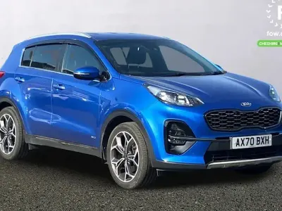 Usado Kia Sportage GT-Line 136 HP (100 kW) 2021 Azul SUV