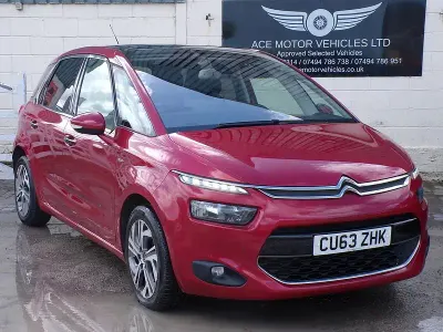 Usado Citroën C4 Picasso Exclusive 115 CV (84 kW) 2013 Rojo Monovolumen