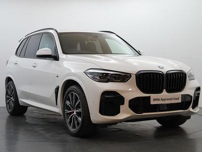 White Used 2022 BMW X5 M Sport SUV | £43,499 (Super price)