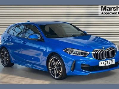 Used BMW 118 M Sport 134 HP (98 kW) 2023 Blue Hatchback