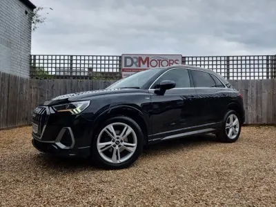 Second-hand Audi Q3 S-Line 150 CP (110 kW) 2021 Negru SUV