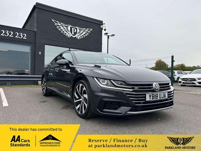 Used VW Arteon R-line 150 HP (110 kW) 2018 Grey Hatchback