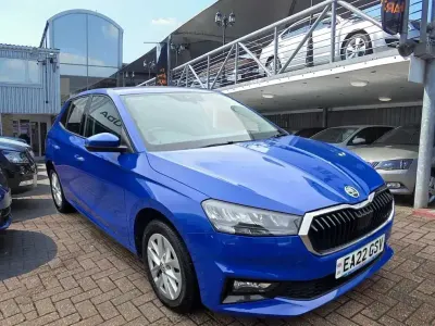 Used Skoda Fabia Comfort 94 HP (69 kW) 2022 Energy blue Hatchback
