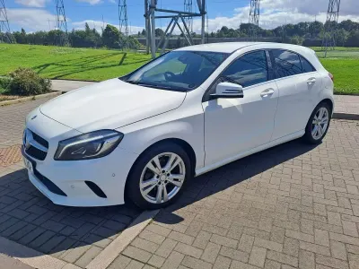 Used Mercedes A200 Premium 136 HP (100 kW) 2016 White Hatchback