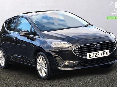 Black Used 2022 Ford Fiesta Titanium Hatchback | £12,199 (Fair price)