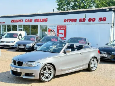 Used BMW 120 Cabriolet M Sport 2010 Grey Cabriolet