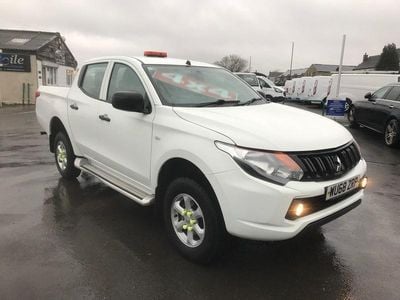 White Used 2018 Mitsubishi L200 Pickup | £8,490 (Super price)