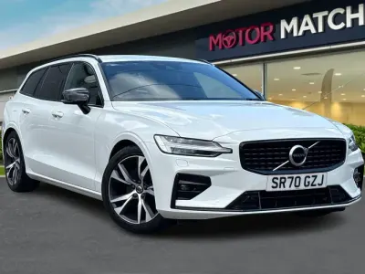 Usado Volvo V60 R-Design 2020 Blanco Familiar