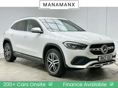 Used Mercedes GLA200 150 HP (110 kW) 2021 White SUV
