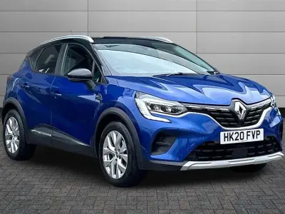 Second-hand Renault Captur Iconic 95 CP (69 kW) 2020 Alb SUV