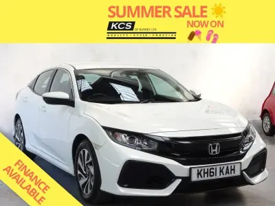 Used Honda Civic SE 126 HP (92 kW) 2019 White Hatchback