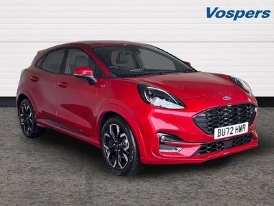 Red Used 2022 Ford Puma ST-Line X SUV | £17,700 (Fair price)