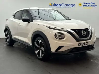 Used Nissan Juke Tekna 117 HP (86 kW) 2020 White SUV