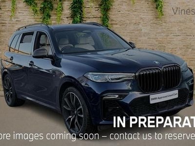 Blue Used 2022 BMW X7 M Sport SUV | £59,974 (Fair price)