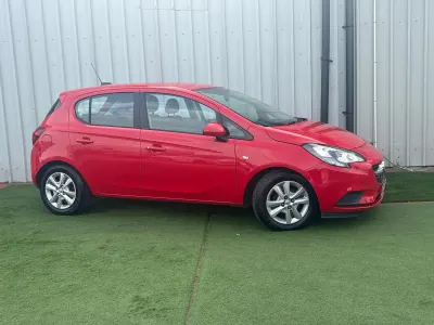 Used Vauxhall Corsa Design Edition 90 HP (66 kW) 2016 Red Hatchback