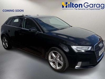 Used Audi A3 Sport 150 HP (110 kW) 2019 Black Sedan