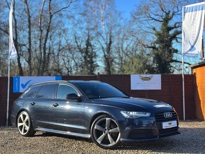 Used Audi A6 Black Edition 190 HP (139 kW) 2016 Blue Estate